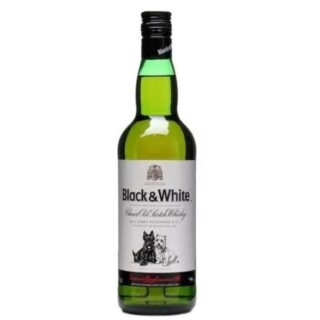 Black & White Blended Scotch Whiskey 750ml