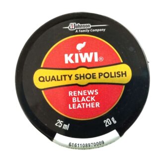 Kiwi Black Shoe Polish 25ml