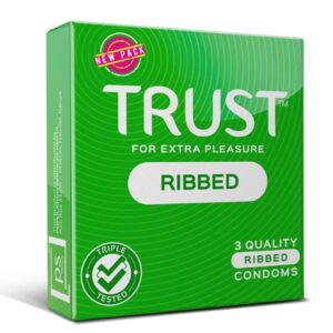 Trust Ribbed Condoms