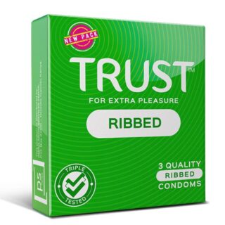 Trust Ribbed Condoms