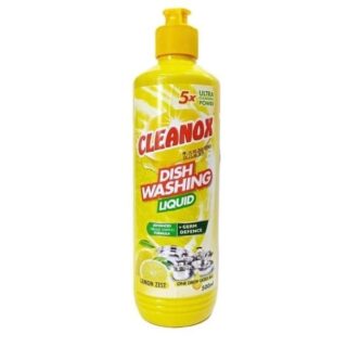 Cleanox Lemon Zest Dish Washing Liquid 1litre
