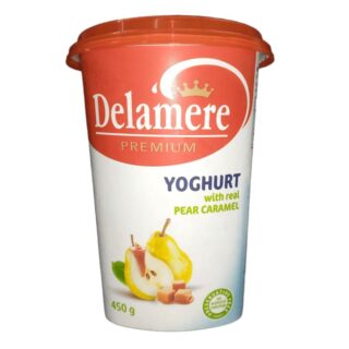 Delamere Pear Caramel Yoghurt 450g
