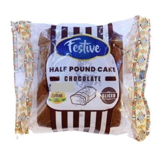 Festive Half Pound Chocolate Cake