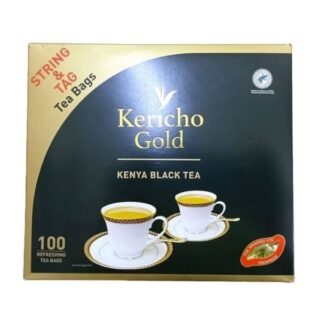 Kericho Gold Kenya Black Tea 100 String & Tag Tea Bags