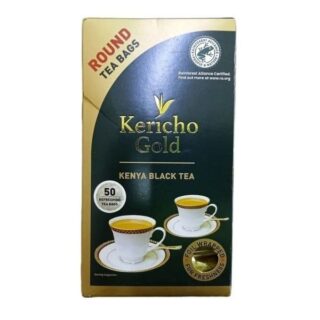 Kericho Gold Kenya Black Tea 50 Round Tea Bags