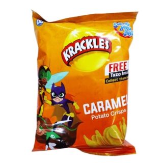 Krackles Caramel Potato Crisps 30gm
