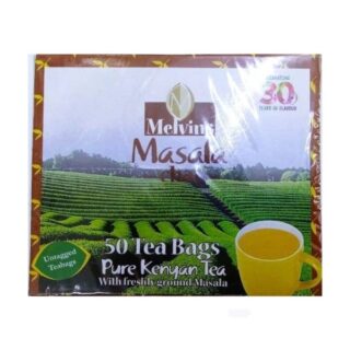 Melvins Masala Chai 50 Untagged Tea Bags
