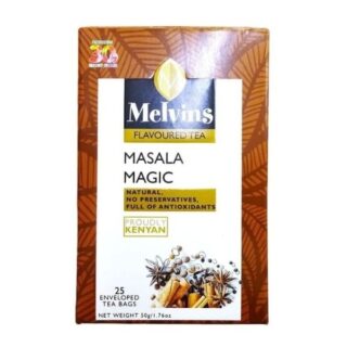 Melvins Masala Magic 25 Enveloped Tea Bags