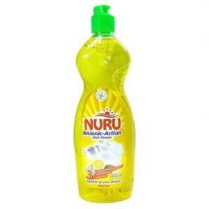 Nuru Lemon Spark Dish Washing Liquid 750ml