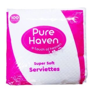 Pure Haven White Servittes 100sheets