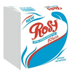 Rosy White Serviettes