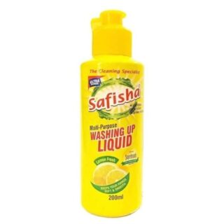 Safisha Lemon Fresh Multipurpose Washing Up Liquid 200ml
