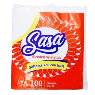 Sasa White Serviettes 100sheets