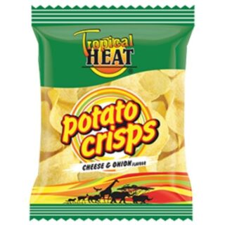 Tropical Heat Cheese Onion Potato Crisps 100g