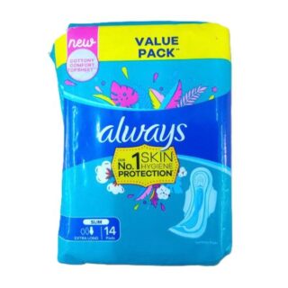 Always Slim Extra Long Sanitary Pads 14pieces