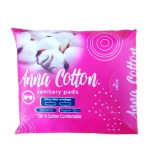 Anna Cotton Regular Sanitary Pads 10pieces