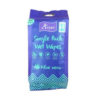 Aryuv Aloe Vera Wet Wipes 10pieces