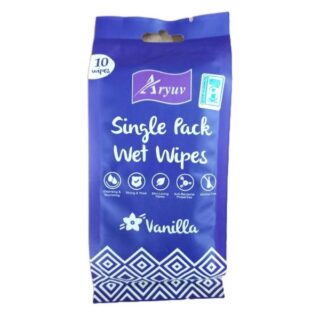 Aryuv Vanilla Wet Wipes 10pieces