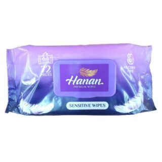 Hanan Sensitive Wipes 72pieces