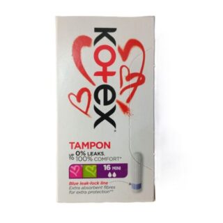 Kotex Mini Tampons 16pieces