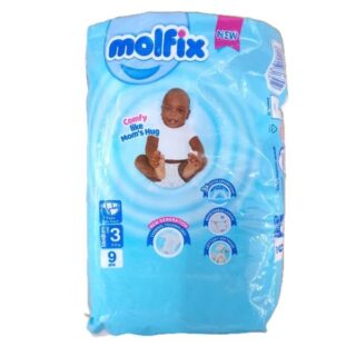 Molfix Baby Diaper Medium 9pieces
