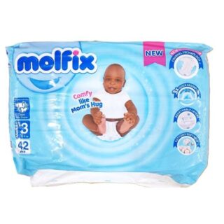 Molfix Baby Diapers Medium 42pieces