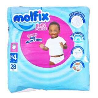 Molfix Baby Pants Large 28pieces