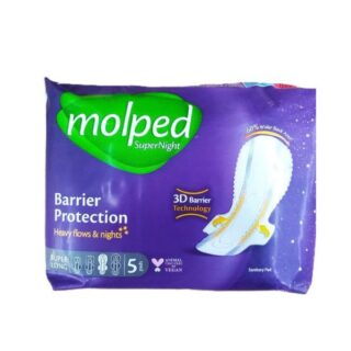 Molped Super Long Sanitary Pads 5pieces