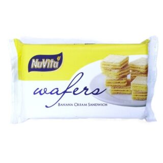 Nuvita Banana Cream Sandwich Wafers 100g