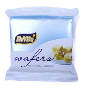 Nuvita Vanilla Cream Sandwich Wafers 50g