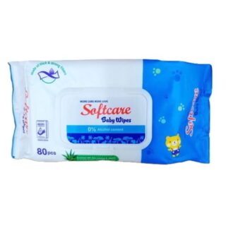 Softcare Baby Wipes 80pieces
