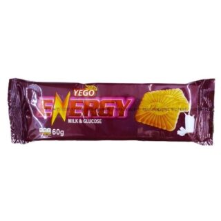 Yego Energy Milk & Glucose Biscuits 60g